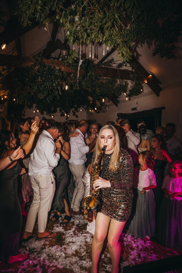 Evening Wedding DJ Sax package