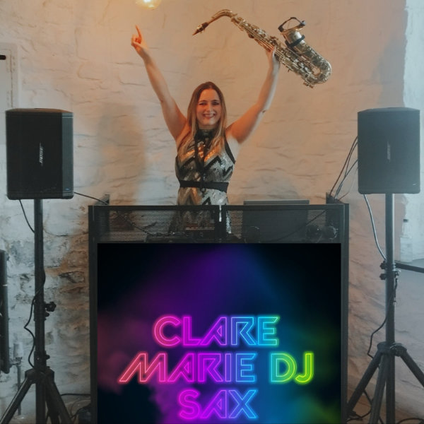 Clare Marie Wedding DJ Sax